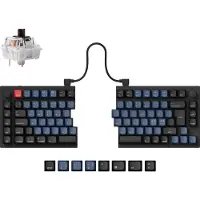 Keychron Q11 QMK Clavier mécanique partagé QWERTY US, Gateron G Pro Brown