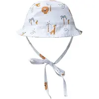 Swim Essentials Filles, Chapeau, UV Sonnenhut Jungle, Blanc, (6, 7, 8)