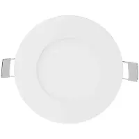 V-TAC Panneaux ronds à DEL miniatures - Série Premium - IP20 - blanc - 3W - 130 lumens - 6400K