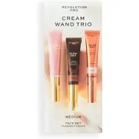 Revolution MAN Ensemble de crèmes pour le visage moyen Wand Trio