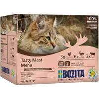 Bozita viande & poisson en gelée multipack pâtées pour chat