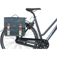 Basil Double.Boheme Mik 35L. Bleu Indigo