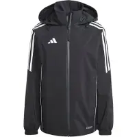 Adidas Veste de pluie Tiro 24, noire/blanche, taille 2XS (femme)