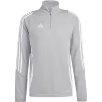 Adidas Sweat de sport 'Tiro 24' gris clair / blanc