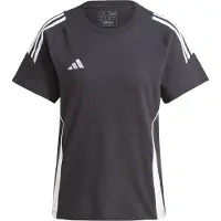Adidas T-shirt fonctionnel 'Tiro24' noir / blanc