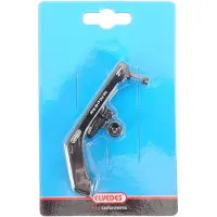 Elvedes Flat Mount/post Mount Adaptateur d'étrier de frein à disque arrière Pour vélo Noir 140 mm Noir 140 mm