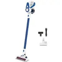 Polti Stick hoover SR90B Plus Batterie sans sac 40min Bleu Blanc