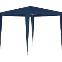 The Living Store Tente de réception 2,5x2,5 m Bleu