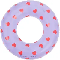 Swim Essentials The Essentials B.V. Bouée Violet Coeurs 55 cm