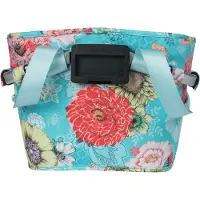 Basil Bloom Field Klickfix 15l Front Basket Rose