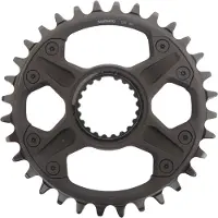Shimano Deore M6100 12s Chainring Argenté 30t