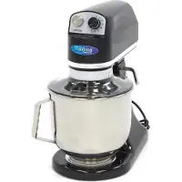 Maxima Planet mixer 7 L - Jusqu'à 2 Kg de pâte - Noir - Préparation culinaire - Planet mixer