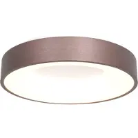 Steinhauer Plafonnier LED en bronze Ringlede Ø 38 cm