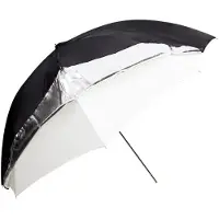 Godox Parapluie Dual Duty Noir / Argent / Blanc - 101 cm