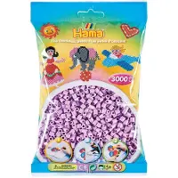Hama Strijkkralen - Pastel Paars (96), 3000st.