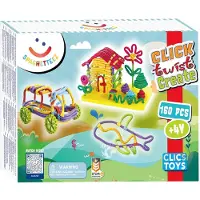 Spaghetteez 3D Art Tiges de construction flexibles, 160dlg.