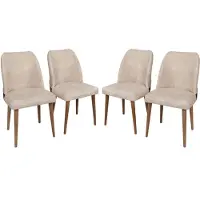 Skye Decor , Nova- Nova 761NMB, crème, chaises de bureau, 90x50x49 cm, structure : 100 % métal