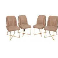 Skye Decor , Madrid- Madrid 135NMB, doré, chaises de bureau, 90x50x49 cm, structure : 100 % métal