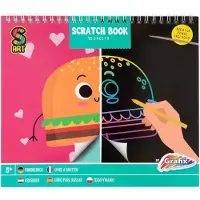 Grafix Carnet à gratter Monstertje, 10 feuilles