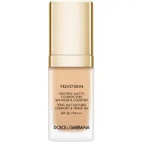 Dolce&Gabbana Fond de teint mat naturel Velvetskin 16H-Wear & Comfort Spf 30 / Pa+++ 335 - Cameo (30 Ml)