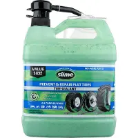 Slime 3,8 l - Produit d'étanchéité pour pneus sans chambre à air - Vert Vert - Taille unique