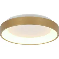 Steinhauer Plafonnier Ringlede design doré Ø 38cm