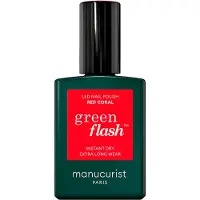 Manucurist Paris Vernis à ongles (Corail Rouge, Vernis coloré, Vernis effet gel)