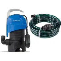 Tallas Pompe de relevage eaux usées D-DW 400 avec Tuyau de refoulement 7 mètres - 440 W 8,4 m³/h Monophasé 230 V