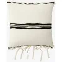 Nordal Coussin Citala noir avec rembourrage