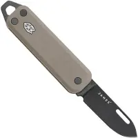 The James Brand Couteau pliant The Elko - Coyote Tan / Black / G10 / Straight