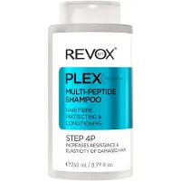 REVOX B77 B77, Plex Step 4P, Multi-Peptide, Hair Shampoo, For Conditioning, 260 ml