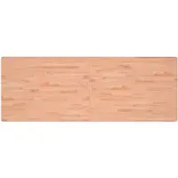 vidaXL Dessus de bureau 150x55x2,5 cm bois massif de hêtre