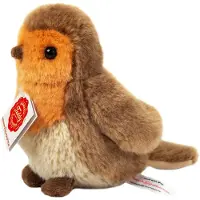 HERMANN Teddy Teddy Hermann Doudou rouge-gorge 15 cm rouge/brun