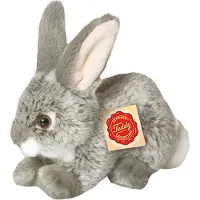 Teddy HERMANN® Rabbit Teddy 18 Cm Gris Enfants