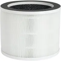 Niceey - Filtre à air HEPA 13 - Purificateur d'air - Convient à tous les appareils équipés d'un filtre HEPA13 - Filtre HEPA - Blanc - ATTENTION DIMENSION : L20 X L20 X H20 CM