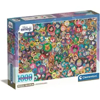 Clementoni Puzzle CLE 1000 Compact Disney Emoji 39829