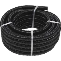 Ubbink tuyau spiralé 19 mm 10 m noir