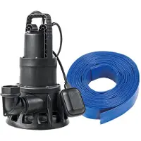 DAB Pompe de relevage eaux usées FEKA BVP 750 M-A avec Tuyau de refoulement 20 mètres - 1000 W 23,4 m³/h Monophasé 230 V