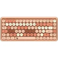 Keysonic 61011 Desktop-Set KSKM-5200M-RF (DE) sand/creme sans fil