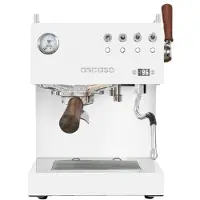 Ascaso Machine expresso Steel Duo Plus White&Wood - semi-professionnelle