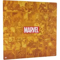 GameGenic Tapis de jeu Marvel Champions XL - Orange Marvel