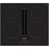 Siemens Table de cuisson à induction avec hotte aspirante, autarcique EH611BE15E IQ300