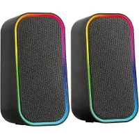 Speedlink SL-810008-BK TOKEN RGB Lautsprecher schwarz