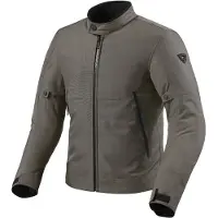 REV'IT! Revit Shade H2O Veste textile pour moto, vert foncé, S