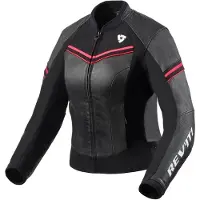 REV'IT! Median Leather Jacket Noir 34 Femme