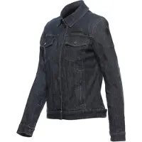 Dainese Veste textile de moto Denim Tex pour femme, bleu foncé, 48