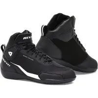 REV'IT! G-Force H2O Noir Blanc Chaussures Taille 45
