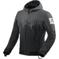 REV'IT! Quantum 2 WB Sweat à capuche moto / Blouson textile