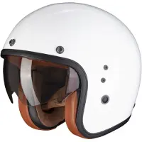Scorpion Belfast Evo Luxe Blanc Casque Jet Taille XS