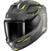 Shark Skwal I3 Linik Automatic Lights Full Face Helmet Gris M